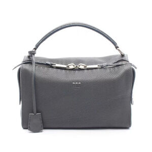 Fendi Selleria Lei Handbag Leather Gray